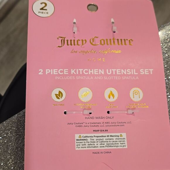 Juicy Couture Home 2-PC Kitchen Utensil Set - Picture 6 of 6